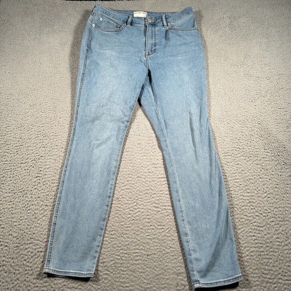 We The Free Denim - We The free Grvy High Rise Super Skinny Jeans Women's 30 Blue Denim 5-Pockets